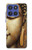 S4022 Vintage Buddha Face Golden Style Case For Motorola Moto G Stylus 5G (2025,2026), Edge 60 Stylus