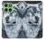 S0123 Grim White Wolf Case For Motorola Edge 60