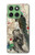 S2086 Peacock Painting Case For Motorola Edge 60