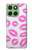 S2214 Pink Lips Kisses Case For Motorola Edge 60