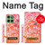 S2543 Japanese Kimono Style Flower Pattern Case For Motorola Edge 60