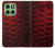 S2879 Red Arowana Fish Scale Case For Motorola Edge 60
