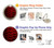 S2879 Red Arowana Fish Scale Case For Motorola Edge 60