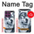 S0123 Grim White Wolf Case For Motorola Edge 60 Pro