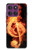 S0493 Music Note Burn Case For Motorola Edge 60 Pro