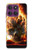 S0863 Hell Fire Skull Case For Motorola Edge 60 Pro
