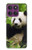 S1073 Panda Enjoy Eating Case For Motorola Edge 60 Pro