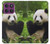 S1073 Panda Enjoy Eating Case For Motorola Edge 60 Pro