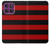 S2638 Black and Red Striped Case For Motorola Edge 60 Pro