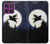 S3289 Flying Pig Full Moon Night Case For Motorola Edge 60 Pro