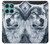 S0123 Grim White Wolf Case For Motorola Edge 60 Fusion