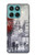 S1295 Eiffel Painting of Paris Case For Motorola Edge 60 Fusion