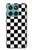S1611 Black and White Check Chess Board Case For Motorola Edge 60 Fusion