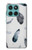S3085 Feather Paint Pattern Case For Motorola Edge 60 Fusion