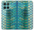 S3414 Green Snake Scale Graphic Print Case For Motorola Edge 60 Fusion