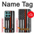 S3472 Firefighter Thin Red Line Flag Case For Motorola Edge 60 Fusion