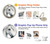 S4025 White Horse Painting Case For Motorola Edge 60 Fusion