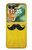 S1145 Yellow Mustache Sun Case For Motorola Razr 70+,60+, Razr+ (2026, 2025, 2024)