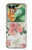 S1859 Rose Pattern Case For Motorola Razr 70+,60+, Razr+ (2026, 2025, 2024)