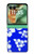 S2244 Hawaiian Hibiscus Blue Pattern Case For Motorola Razr 70+,60+, Razr+ (2026, 2025, 2024)