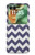 S2345 Navy Blue Shavron Zig Zag Pattern Case For Motorola Razr 70+,60+, Razr+ (2026, 2025, 2024)