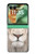 S2399 White Lion Face Case For Motorola Razr 60, Razr 2025