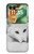 S2569 White Arctic Fox Case For Motorola Razr 70+,60+, Razr+ (2026, 2025, 2024)
