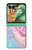 S3050 Vintage Pastel Flowers Case For Motorola Razr 70+,60+, Razr+ (2026, 2025, 2024)