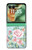S3494 Vintage Rose Polka Dot Case For Motorola Razr 70+,60+, Razr+ (2026, 2025, 2024)