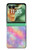 S3706 Pastel Rainbow Galaxy Pink Sky Case For Motorola Razr 70+,60+, Razr+ (2026, 2025, 2024)