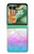 S3747 Trans Flag Polygon Case For Motorola Razr 70+,60+, Razr+ (2026, 2025, 2024)