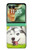 S3795 Kitten Cat Playful Siberian Husky Dog Paint Case For Motorola Razr 70+,60+, Razr+ (2026, 2025, 2024)
