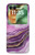 S3896 Purple Marble Gold Streaks Case For Motorola Razr 70+,60+, Razr+ (2026, 2025, 2024)