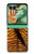 S3951 Tiger Eye Tear Marks Case For Motorola Razr 70+,60+, Razr+ (2026, 2025, 2024)