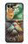 S3971 Cat Painted Color Case For Motorola Razr 70+,60+, Razr+ (2026, 2025, 2024)