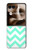 S1723 Mint Chevron Zigzag Case For Motorola Razr 70 Ultra, 60 Ultra, 50 Ultra, Ultra 2026, Ultra 2025