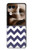 S2345 Navy Blue Shavron Zig Zag Pattern Case For Motorola Razr 70 Ultra, 60 Ultra, 50 Ultra, Ultra 2026, Ultra 2025