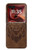 S2529 Leo Zodiac Tattoo Brown Graphic Print Case For Motorola Razr 70 Ultra, 60 Ultra, 50 Ultra, Ultra 2026, Ultra 2025