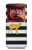 S2794 Black and White Striped Deer Gold Sparkles Case For Motorola Razr 70 Ultra, 60 Ultra, 50 Ultra, Ultra 2026, Ultra 2025