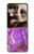 S2907 Purple Turquoise Stone Case For Motorola Razr 70 Ultra, 60 Ultra, 50 Ultra, Ultra 2026, Ultra 2025