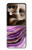 S3896 Purple Marble Gold Streaks Case For Motorola Razr 70 Ultra, 60 Ultra, 50 Ultra, Ultra 2026, Ultra 2025