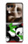 S3929 Cute Panda Eating Bamboo Case For Motorola Razr 70 Ultra, 60 Ultra, 50 Ultra, Ultra 2026, Ultra 2025