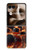 S3985 Fire Skull Drummer Case For Motorola Razr 70 Ultra, 60 Ultra, 50 Ultra, Ultra 2026, Ultra 2025