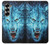 S0752 Blue Fire Grim Wolf Case For Samsung Galaxy Z Fold 7