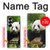 S1073 Panda Enjoy Eating Case For Samsung Galaxy Z Fold 7