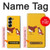 S1093 Rooster and Cat Joke Case For Samsung Galaxy Z Fold 7