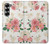 S1859 Rose Pattern Case For Samsung Galaxy Z Fold 7