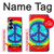 S1870 Tie Dye Peace Case For Samsung Galaxy Z Fold 7