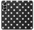 S2299 Black Polka Dots Case For Samsung Galaxy Z Fold 7