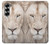 S2399 White Lion Face Case For Samsung Galaxy Z Fold 7
